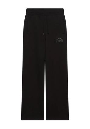 GCDS logo-print track pants - Black