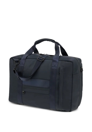 Boggi Milano logo-patch holdalls bag - Blue