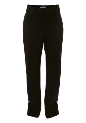 JW Anderson ring detail slim-leg trousers - Black