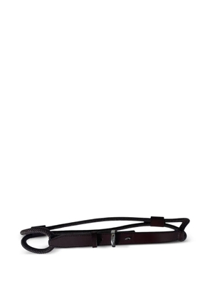 Max Mara rope loop belt - Brown