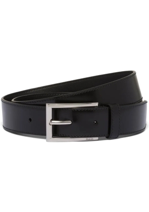 Prada buckled leather belt - Black