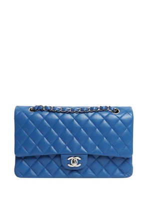 CHANEL Pre-Owned 2016 medium Classic Double Flap quilted bag - Blue