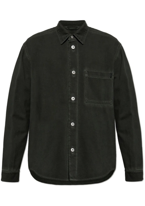 Burberry denim shirt jacket - Black