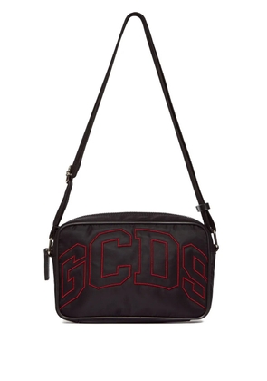 GCDS logo-embroidered belt bag - Black