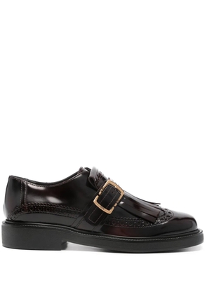 Tod's monk-strap brogues - Red