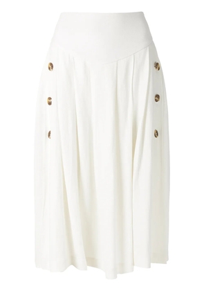 Olympiah Zuzu midi skirt - White