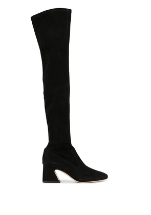 Alberta Ferretti thigh high boots - Black