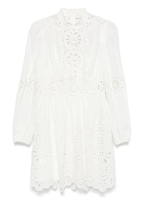 ZIMMERMANN Acacia mini dress - White