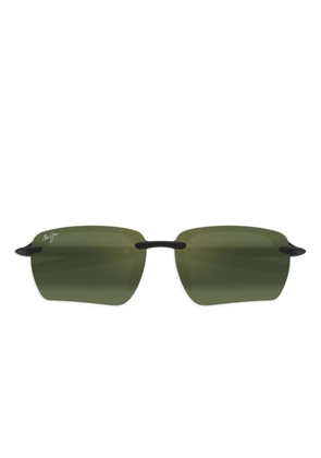 Maui Jim Ho’okipa Ultra G rectangle-frame sunglasses - Black