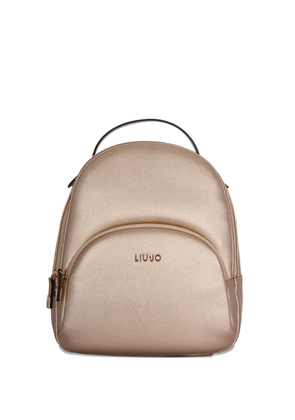 LIU JO logo backpack - Gold