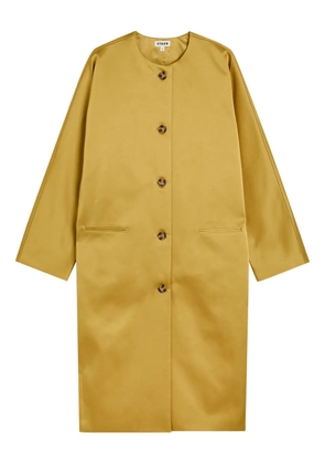 STAUD Liz buttoned coat - Yellow