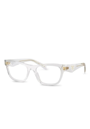 Prada Eyewear rectangle-frame glasses - White