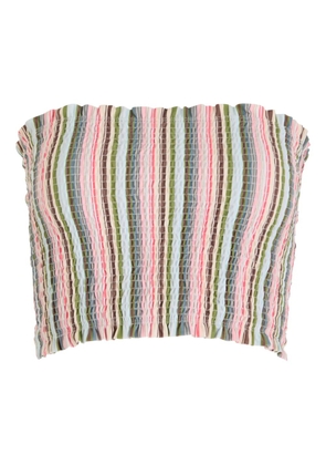 Faithfull the Brand striped bikini top - Neutrals