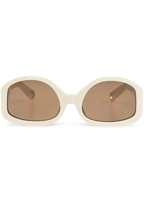 Jacquemus Colapso sunglasses - Neutrals