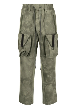 Mostly Heard Rarely Seen Zipoff cargo trousers - Green