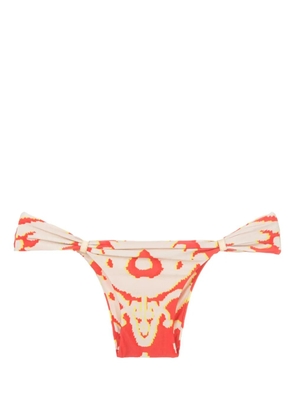 Lenny Niemeyer Turquia graphic-print bikini bottoms - Red