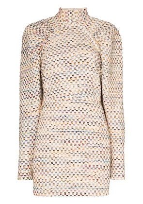 ROTATE BIRGER CHRISTENSEN Kim pouf-sleeve mini dress - White