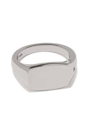 Tom Wood Michael engraved detail ring - Silver