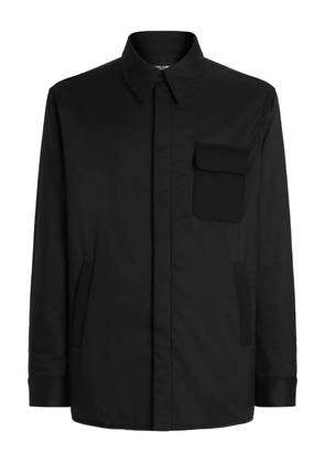 Dolce & Gabbana polo-collar shirt jacket - Black