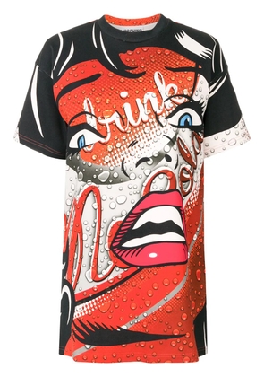 Moschino Coca Cola T-shirt dress - Multicolour