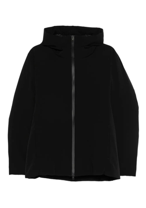 Attachment hooded zip jacket - Black