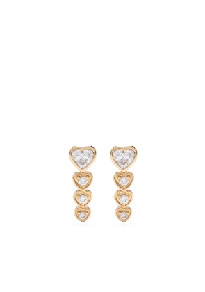 SHAY 18K yellow gold diamond earrings