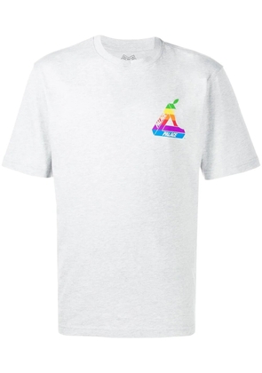 Palace Jobsworth logo-print T-shirt - Grey