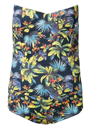 Amir Slama printed swimsuit - Black