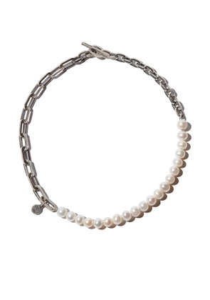 M.Cohen pearl-link bracelet - Silver