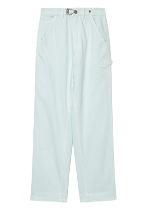 OBJECTS IV LIFE logo-print straight-leg jeans - Blue