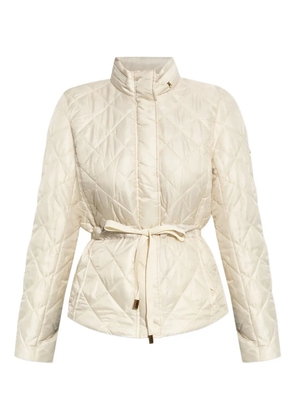 Michael Michael Kors quilted belted jacket - Neutrals
