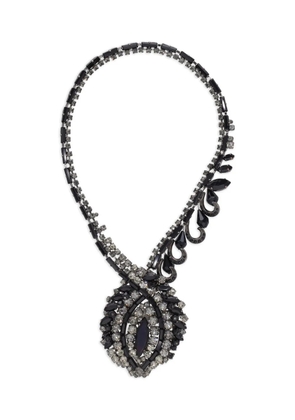 Anne Fontaine gemstones pendant necklace - Silver