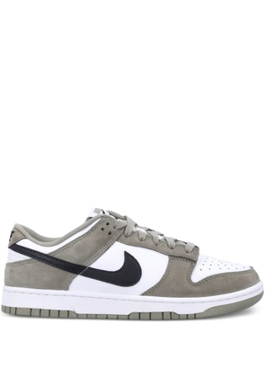 Nike Dunk Low suede leather sneakers - White