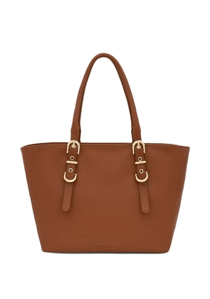 TOUS buckle-detail tote bag - Brown