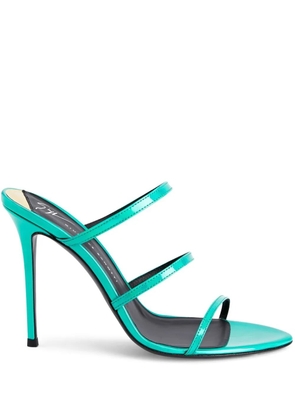 Giuseppe Zanotti 105mm Alimha sandals - Green