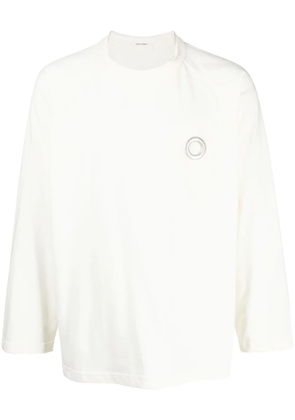 Craig Green eyelet long-sleeved T-shirt - White