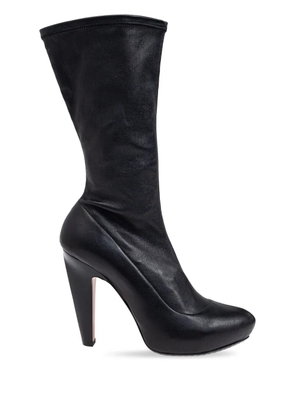 Alexander McQueen 125mm platform boots - Black