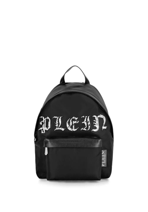Philipp Plein monogram-print backpack - Black