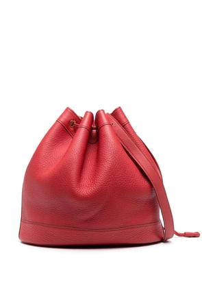 Hermès Pre-Owned 1997 Market GM bucket bag - Red