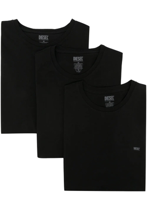 Diesel logo-print cotton T-shirt (pack of three) - Black