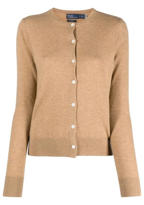 Polo Ralph Lauren buttoned-up cashmere cardigan - Brown
