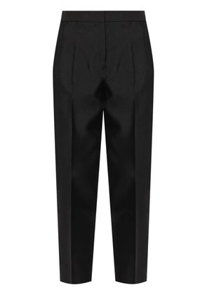 Jil Sander creased straight-leg trousers - Black