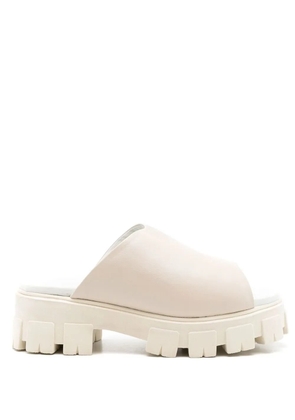 Sarah Chofakian 55mm Patty sandals - White