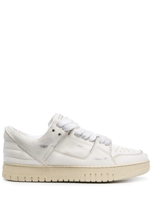 1989 STUDIO Vintage Dirty leather sneakers - White