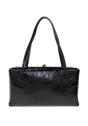 Jil Sander leather tote bag - Black