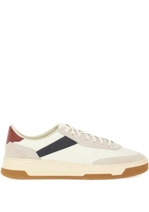 BOSS stripe panelled sneakers - Neutrals