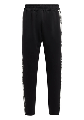 MOUTY logo-print elasticated-waist track pants - Black