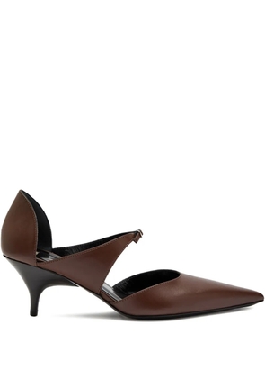 Jude Role pointed-toe pumps - Brown