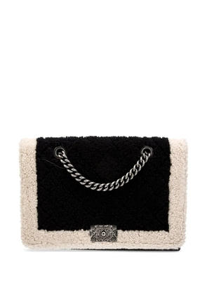 CHANEL Pre-Owned 2015 large Chanel Boy shoulder bag - Black