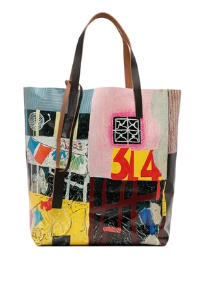 Marni Pre-Owned 2010-2025 Printed PVC tote bag - Multicolour